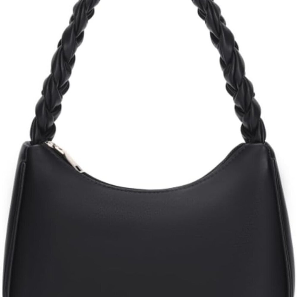 Shoulder Bags for Women, Cute Hobo Tote Handbag Mini Clutch Purse with Zipper Cl